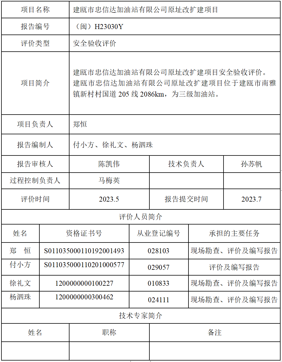 建瓯市忠信达加油站有限公司原址改扩建项目(图1)